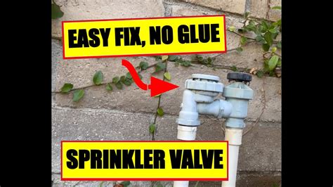 how to fix a leaking sprinkler valve|How to Repair a Leaking Sprinkler Manifold 